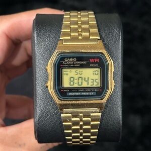Casio Vintage Gold Watch